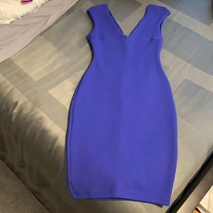 Like new condition purple Bebe dress